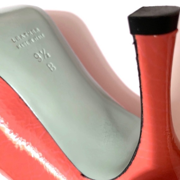 CYNTHIA ROWLEY NYC Geist Pointy
Toe Pump Shoe, Tangerine - Picture 3 of 4